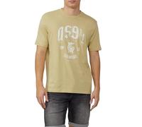 T-Shirt mit Frontprint L grün 2168044.72D1.L