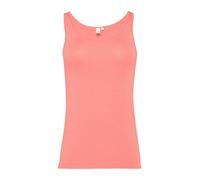 Q/S designed by - Slim fit: Basic Tanktop pink/orange - Gr. - M