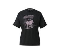 T-Shirt mit Frontprint S schwarz 2178486.99D0.S