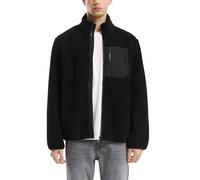 Teddyjacke mit Brusttasche M schwarz 2167466.9999.M