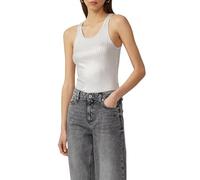 QS Transparentes Ripptop im Metallic-Look