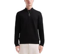 Troyer mit feiner Rippstruktur aus Baumwollmix XL schwarz 2171783.9999.XL