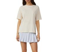 Uni-Shirt im Loose Fit XS Beige 2167406.0808.XS