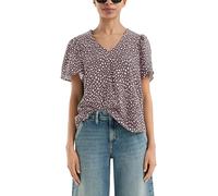 Viskose Bluse mit All-over-Print 44 lila 2169377.44A0.44