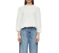 QS Viskosemix-Bluse mit Crinkle-Struktur