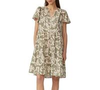 QS Volantkleid aus Musselin salbeigrün 36