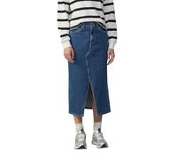 QS Wadenlanger Denimrock mit Schlitz