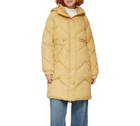 QS Damen 2132366 Steppmantel mit Kapuze, Gelb 1602, 42