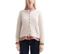 s.Oliver Cardigan 2172033.02W0.L – weich, mit überschnittenen Schultern – Creme Größe L