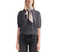 QS Weicher Kurzarm-Strickpullover