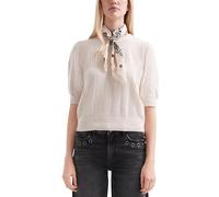 Weicher Kurzarm-Strickpullover L creme 2172034.02W0.L