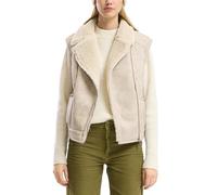 Weste in Lammfelloptik S beige 2168438.8001.S