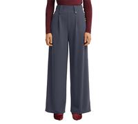 Wide-Leg Hose aus Interlockjersey 40/32 rot 2170523.3900.40_32