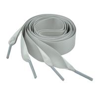 QSCTYG 2 cm verbreiterte Satin-Schnürsenkel for Trainingsschuhe, DIY-Schnürsenkel, Sneakers, lässige Sportschuhe(Grey,160cm)