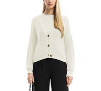 Melierte Strickjacke aus Baumwollmix M creme 2170513.02W0.M