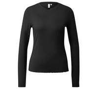 Schmal geschnittenes Longsleeve aus Viskosestretch XS schwarz 2170666.9999.XS