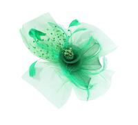 Qsvbeeqj Einzigartiger Fascinator, Hut, Haarteil, minimalistisches Styling, Haarreif, Halloween, Kopfbedeckung für Feiertage