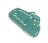 Qsvbeeqj Plüsch Federmäppchen mit Reißverschluss Stiftetui Stifthalter Reiseorganizer Make-up Tasche für Schülerinnen Frauen Schulmädchen Schulbüro Reiseetui, grüner Dinosaurier