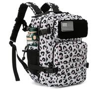 QT&QY 25L Taktischer Rucksack für Männer - MOLLE Military Rucksack, Outdoor, Camping, Wandern, Jagd, Fitness, Wasserabweisend, mit Flaschenhaltern und Laptopfach, Notfall-Überlebensrucksack