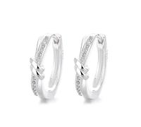 QTANZIQI Lllunimon Row Diamant-Ohrringe aus S925-Sterlingsilber, kosmisch inspirierter Schmuck, Geschenke für jeden für Sie