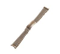 QTYQWC 20 mm 21 mm Uhrenarmband aus Stahl Jubilee-Armband kompatibel mit Datejust 41 mm Uhr