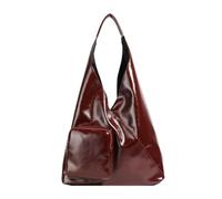 QTYQWC Damenkochtasche große Kapazität Großer Kapazität großer Hobo -Umhängetasche PU -Leder mit Reißverschluss Taschen Slouchy Hobo -Tasche Handtaschen für Einkaufsreisen Arbeiten