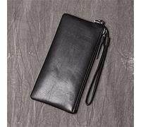 QTYQWC Geldbörsen 1 Stück Herren Clutch Damen Lange Geldbörse Weiches Leder Dünne Handytasche Multi-Karten-Geldbörse