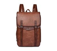 QTYQWC Luxuriöse Taschen, Lederrucksack für Herren, multifunktionaler Vintage-Rucksack, Reise-15,6-Zoll-Laptoptasche für Herren (G)