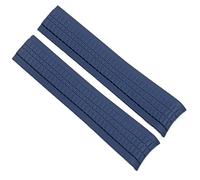 QTYQWC Weiches Gummi-Uhrenarmband Aquanaut, passend für Patek Philippe Silikon 5164A 5167A 5168A, 21 mm, Uhrenarmband mit Faltschließe