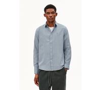 QUAASA LANGARMHEMD | 100% Bio-Baumwolle - petrol (XL)