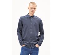 ARMEDANGELS QUAASA STRIPES - Männer Regular Fit Hemd - mehrfarbig XL night sky-white