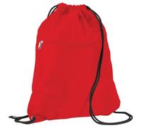 Quadra Premium Sportsack - 14 Liter (2 Stück/Packung) (Einheitsgröße) (Rot)