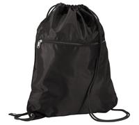 Quadra Premium Sportsack - 14 Liter (2 Stück/Packung) (Einheitsgröße) (Schwarz)