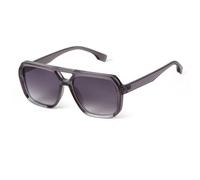 Quadratische Sonnenbrille mit flacher Oberseite für Damen und Herren, übergroßer, dicker Rahmen mit Doppelsteg-Design, Retro-geometrische Sonnenbrille mit getönten Gläsern, ideal zum Autofahren,