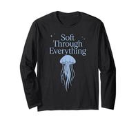 Quallen Ocean Jellyfish Flowy Soft Ocean Marine Life Langarmshirt