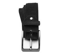 QUAMOD Wildleder Gürtel Damen Herren Hochwertiger Velours Ledergürtel Unisex 4 cm (40 mm) breit, Velourleder gürtel mit Geschenk-Box umweltfreundliche und faire Produktion