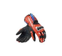 Quantum 3 Handschuhe Neonrot-Blau, M