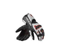 Quantum 3 Handschuhe Weiß-Neonrot, M