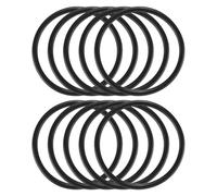 QUARKZMAN 10 Stück Nähmaschine Keilriemen Ausziehbarer Riemen Ersatzteil 236mm/9,3" Umfang, 5mm(3/16") Dicke Nitrilkautschuk Rundriemen Antriebsriemen für Haushaltsnähmaschinen