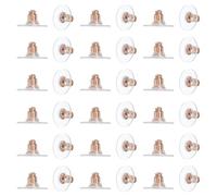 QUARKZMAN 100 Stück Ohrstecker Rückteile Silikon Klare Ohrstecker Rückteile Ersatzteile Set Sicherung Für Stecker Ohrringe Hängende Ohrringe Für Frauen Männer Roségold