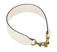 QUARKZMAN 22,83 Zoll PU Leder Kurze Tasche Tragegurt Mit Verschluss Geldbörsen Griffe Handtaschen Ersatzgurte Für Clutch Bag Umhängetasche Achseltaschen Beige Dunkelgold Verschluss