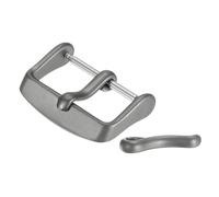 QUARKZMAN 24mm Armband Ersatzschließe Edelstahl Armbandverschluss Matt PVD Schließen Mit 2 Stück Zungen Bronze