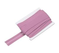 QUARKZMAN 3/4 Zoll Einfach Gefaltetes Schrägband Baumwolle Kontinuierliches Schrägband Großpackung Für Nähen Säumen Quilten Säumen Binden Basteln Einfach Verpackt (Rubber Red 10 Yards)