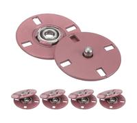 QUARKZMAN 5 Stück Druckknöpfe, Druckknöpfe zum Annähen Druckknopf Druckknöpfe ohne nähen Metall unsichtbarer verschluss schnalle Befestiger Knopf für Kleidung Leder Nähen (Pink, 25mm)