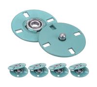 QUARKZMAN 5 Stück Druckknöpfe, Druckknöpfe zum Annähen Druckknopf Druckknöpfe ohne nähen Metall unsichtbarer verschluss schnalle Befestiger Knopf für Kleidung Leder Nähen (Seeblau, 25mm)