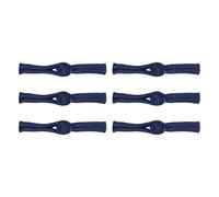 QUARKZMAN 6 Paar Chinesische Knotenknöpfe Verschluss Marineblau Nähknöpfe Befestigungselemente Für DIY Nähen Mäntel Umhänge Pullover Brautkostüm Outfit 3.54x0.47 Zoll