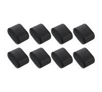 QUARKZMAN 8 Stück Uhren Display Kissen, 2,95" x 2,09" x 1,77" Armbanduhr Kissen PU Leder Uhrenkissen für Uhrenbox Armbandkissen Display Aufbewahrung, Schwarz