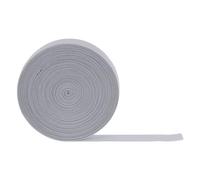 QUARKZMAN Gummiband 2,5cm Breite Gummibänder Nähen 9 Meter Lang, Hosengummi Elastisches Band Rubber Gummilitze Gummizug Schlüpfergummi für DIY-Projekte Kunsthandwerk Stoffe, Grau