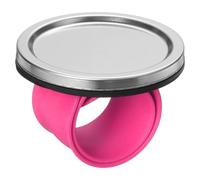 QUARKZMAN Magnetische Nadelhalter Armband Kreis Arm Nähkissen Silikonband Nadelkissen Für Nähen Quilting Pink