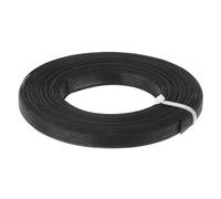 QUARKZMAN Nähen Knochen, 1 Stück 10 Yards 10mm - Polyester Durchnähbares Niedrigdichtes Korsett Knochen für Brautkleid, Brautkleid (Schwarz).